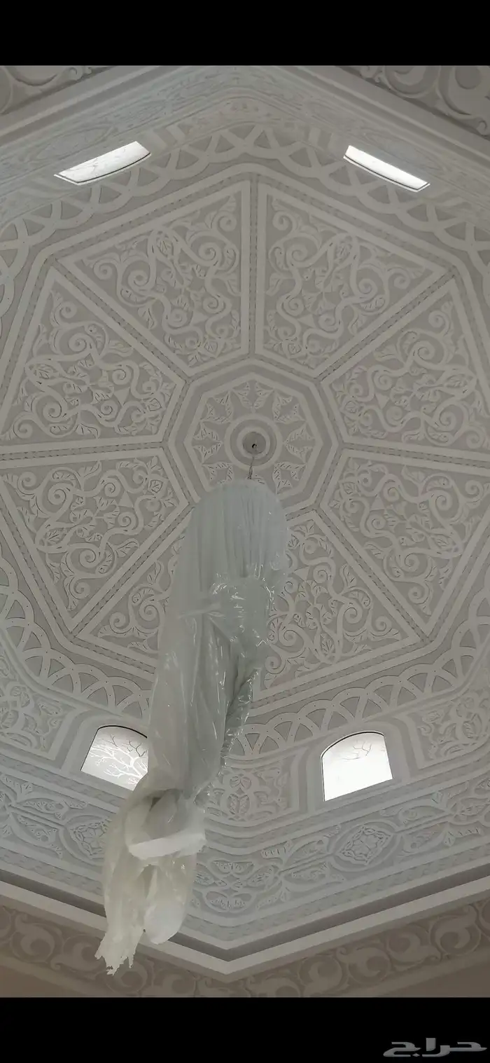 تبوك ديكورات جبس مغربيه على الجدارات على الطفوات على اي شي 0