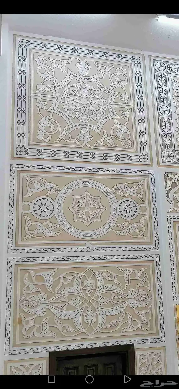 تبوك ديكورات جبس مغربيه على الجدارات على الطفوات على اي شي 6