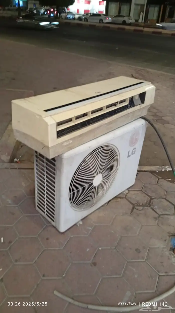 مكيف اسبلت للبيع شغال ولا في اي مشكله تبريد قوي 0