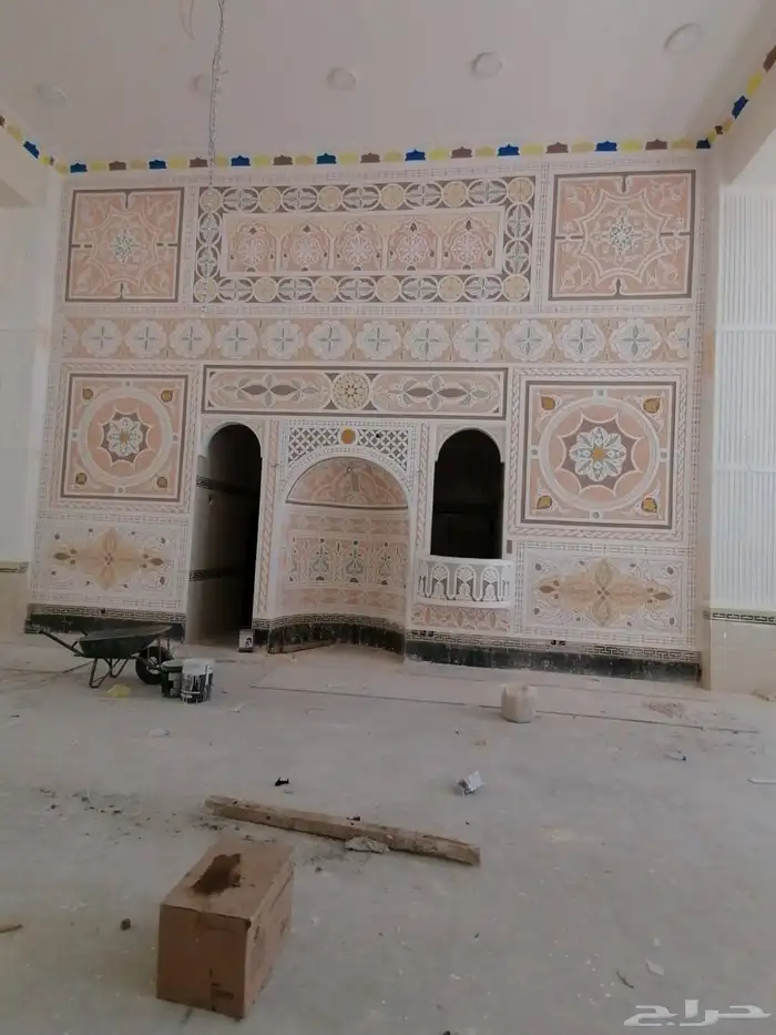 تبوك ديكورات جبس مغربيه على الجدارات على الطفوات على اي شي 8