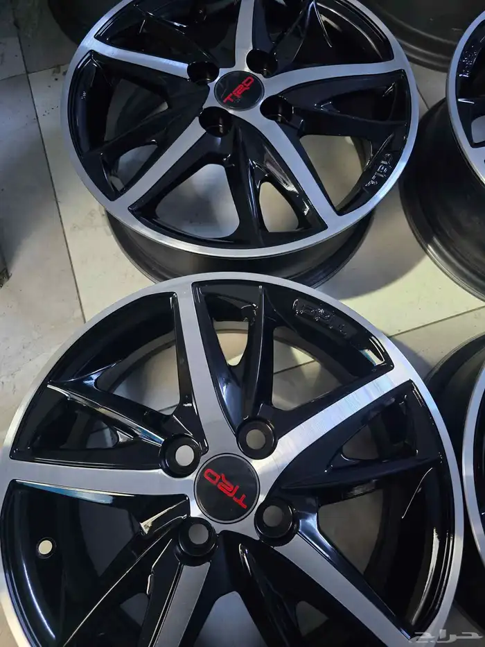 جنوط يارس TRD 2017 اصلي وكاله مقاس 15 4