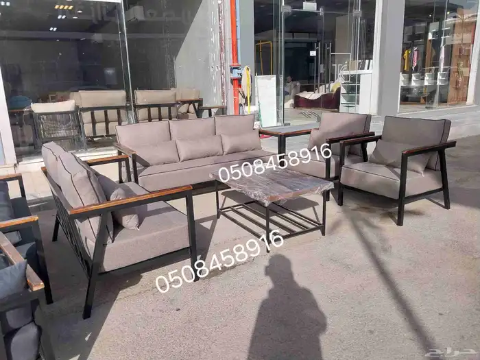 طقم سبعه اشخاص وطاوله 1900 0