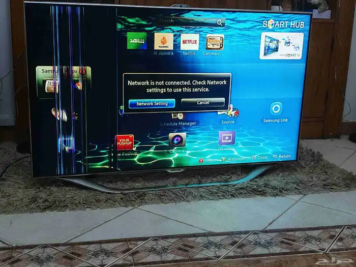 شاشة سامسونغ 46 بوصه 3D 0