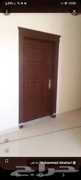 منجر  الرياض ابواب خشب قشر  سنديان 3