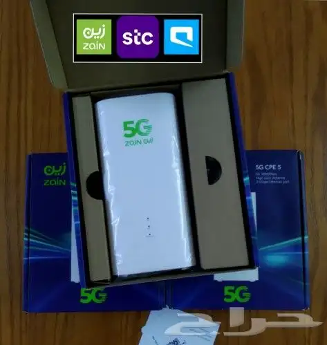 راوتر هواوي 5g يشغل جميع الشرائح زين موبايلي اس تي سي الحوية 1