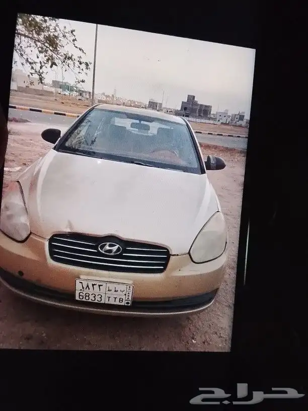 للبيع اكسنت موديل 2006جير عادي استمارة جديده تأمين مكيف جير 0