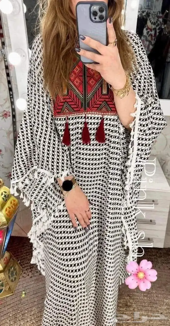 عبايات استقبال واتواب بدويه روعه وكاردن سعودي خيال يابنات 34