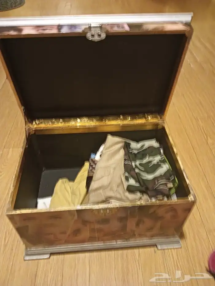 صندوق خشبي تصميم كولاج 5