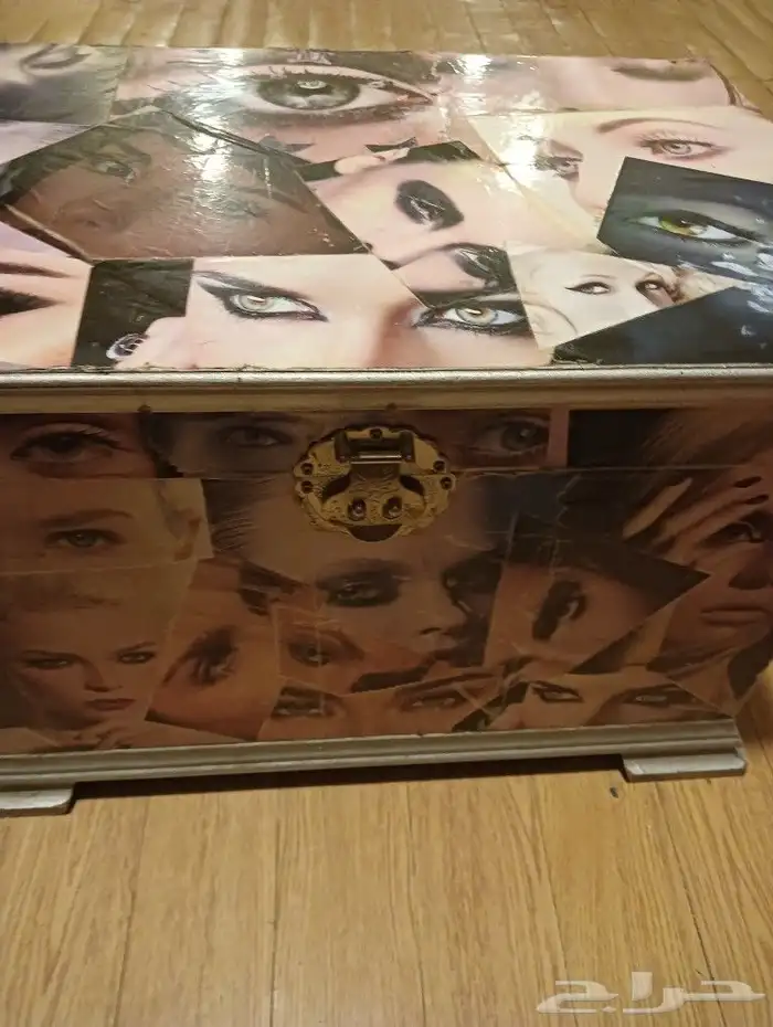 صندوق خشبي تصميم كولاج 7