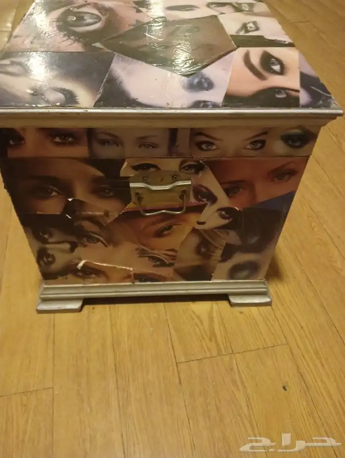 صندوق خشبي تصميم كولاج 3