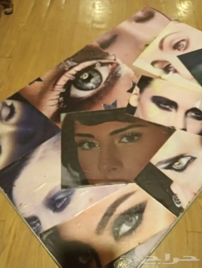 صندوق خشبي تصميم كولاج 4