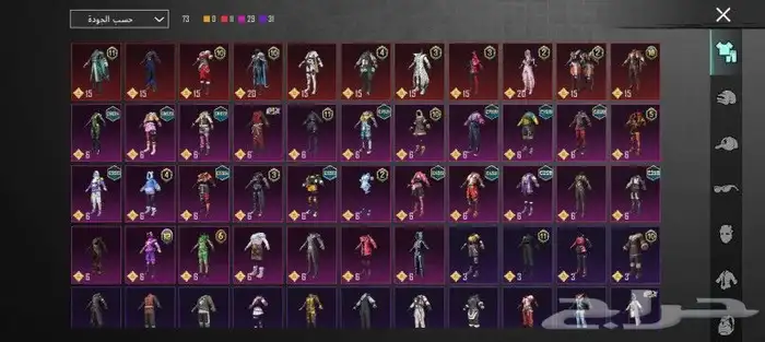 حساب ببجي للبيع المستوى 61 5 اسلحه تتطور 12 مثك الحساب ب 100 0