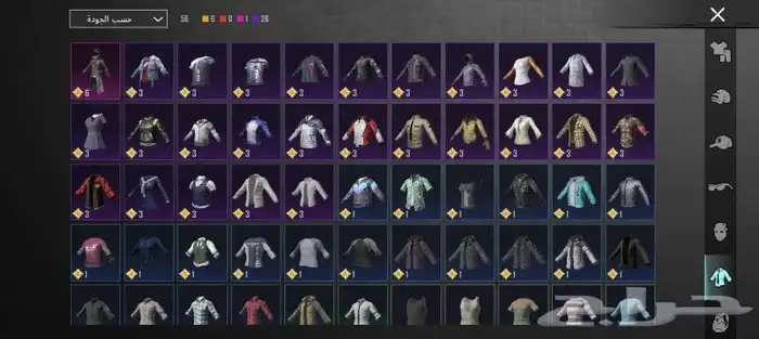 حساب ببجي للبيع المستوى 61 5 اسلحه تتطور 12 مثك الحساب ب 100 8