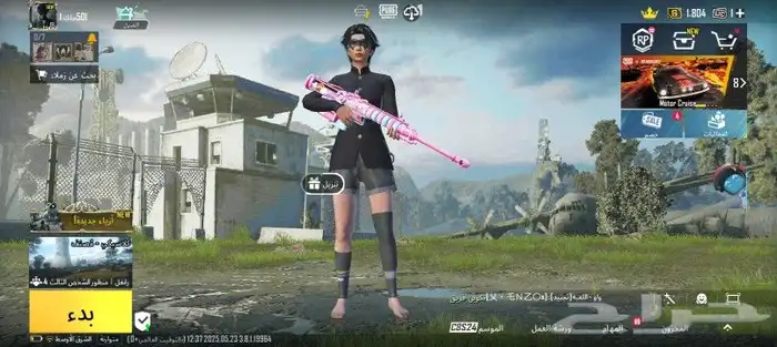 حساب ببجي للبيع المستوى 61 5 اسلحه تتطور 12 مثك الحساب ب 100 6