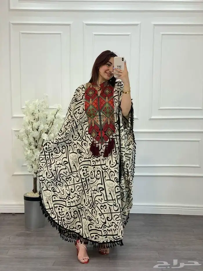 عبايات استقبال واتواب بدويه روعه وكاردن سعودي خيال يابنات 35