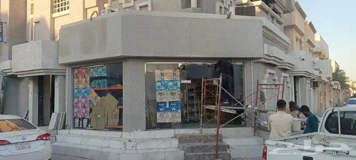 لوحات محلات احرف بارزة أسمنت بورد حسب أشتراطات البلدية 8