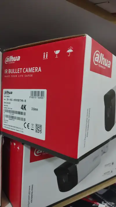 اربعه كاميرا 4k ريسيفير أربع قنوات هارديسك 1 تيرابايت التث 3