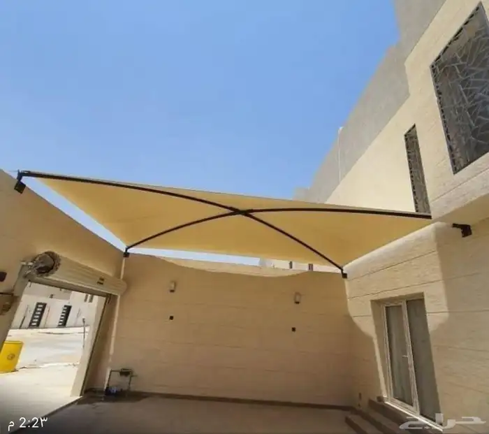 مظلات سواتر هناجر برجولات لكسان مظلات 6