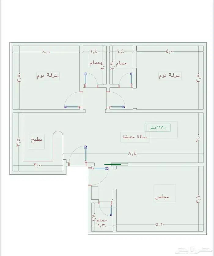 شقق فاخره للتمليك والاستثمار حي الواحه مخطط سندس 1