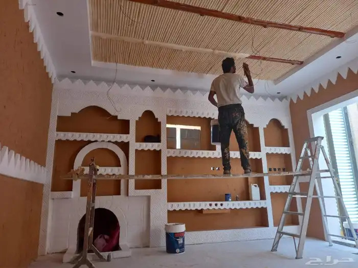 اصباغ اكس بلور عوازل مجابس واجهات ديكوراة صباغ طيبه المنار 7