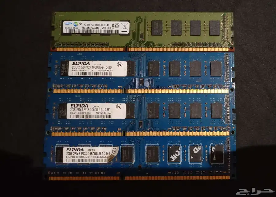 رامات DDR3 2GB 4 0