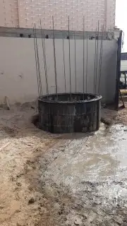 حفر خزان الميا  و بيار 0