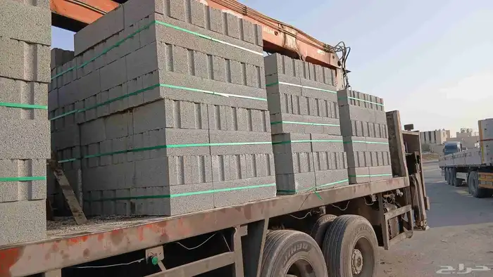 مواد بناء بلك بركاني عادي بخار و جار ونقل 6