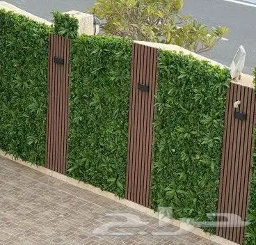 تنسيق حدائق _ مظلات _ جلسات _ عشب جداري وارضي 3