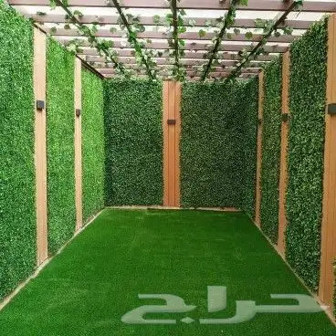 تنسيق حدائق _ مظلات _ جلسات _ عشب جداري وارضي 4