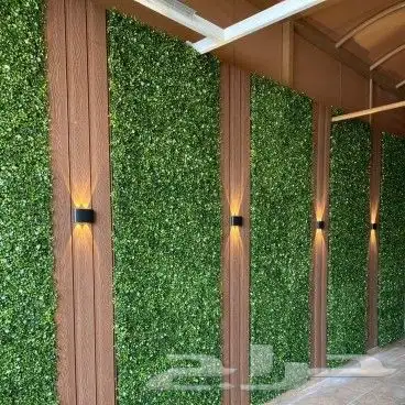 تنسيق حدائق _ مظلات _ جلسات _ عشب جداري وارضي 7