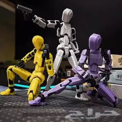 دامي فيجر روبوت للتصوير و استعراض 3