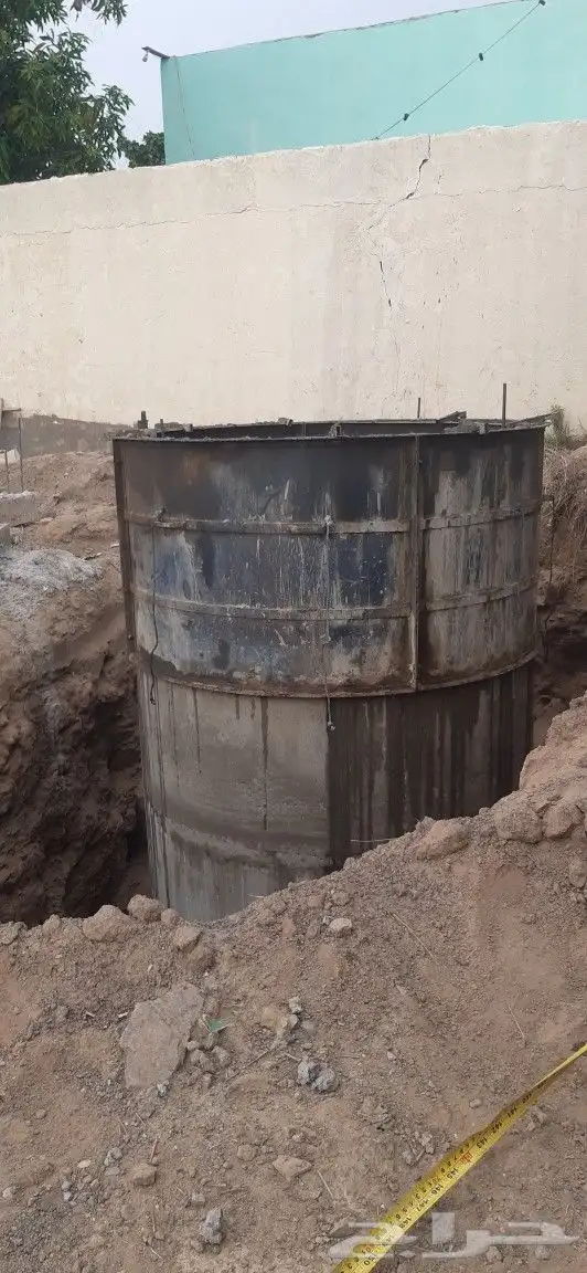 حفر خزان الميا  و بيار 3