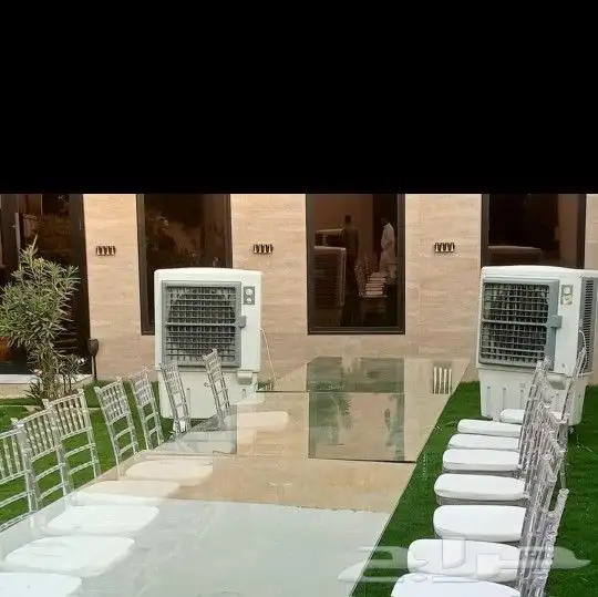 تأجير كراسي وطاولات ومكيفات 2