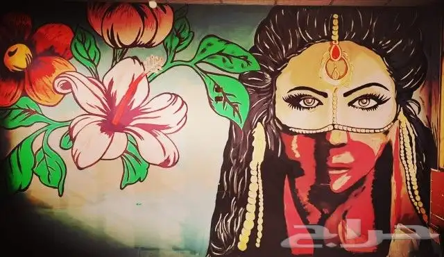 نقدم لكم البعض من الأعمال ف رسم  الجداريات الخارجية و الديك 16