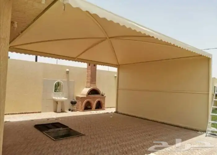 مظلات سواتر هناجر برجولات لكسان مظلات 0