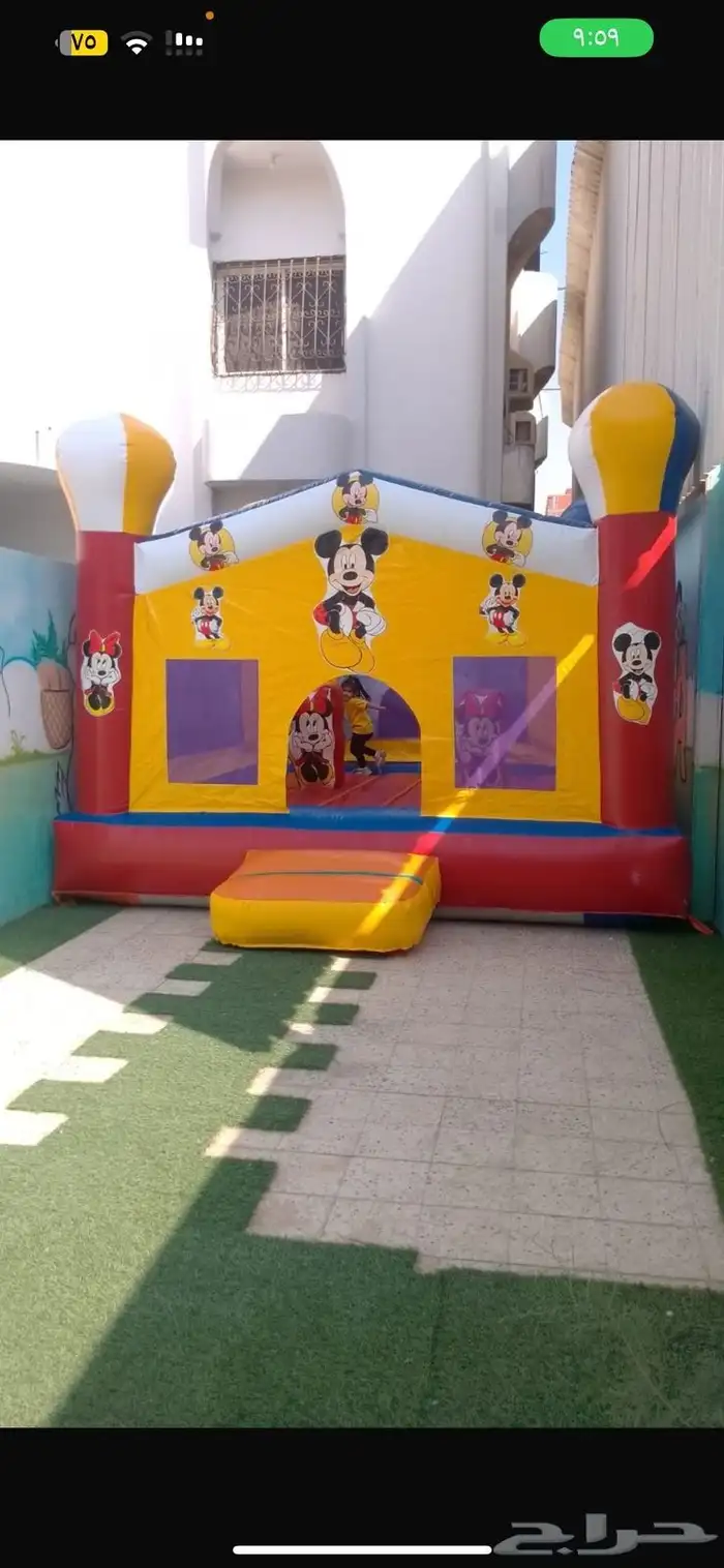 يتوفر لدينا ملاعب صابونيه وزحاليق مائيه وجافه للإيجار 7