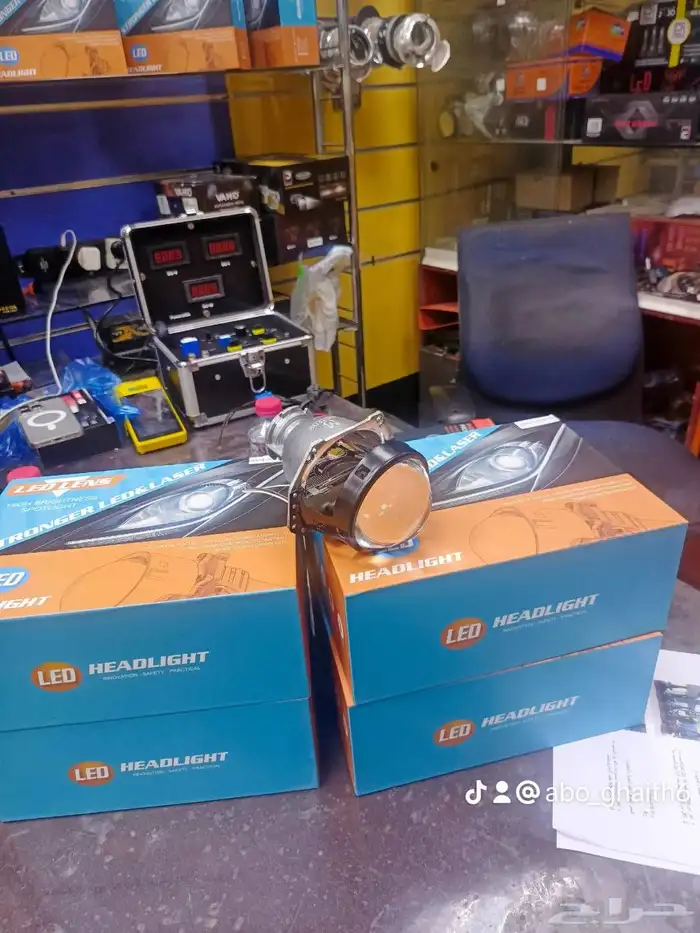 شمعات اسطبات عدسات زنون ليد محولات لمبات كشافات تفصيل شمعات 26