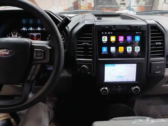 شاشه فورد اف150 مديل 2018 تدعم نظام الاندرويد وابل كاربلي 0