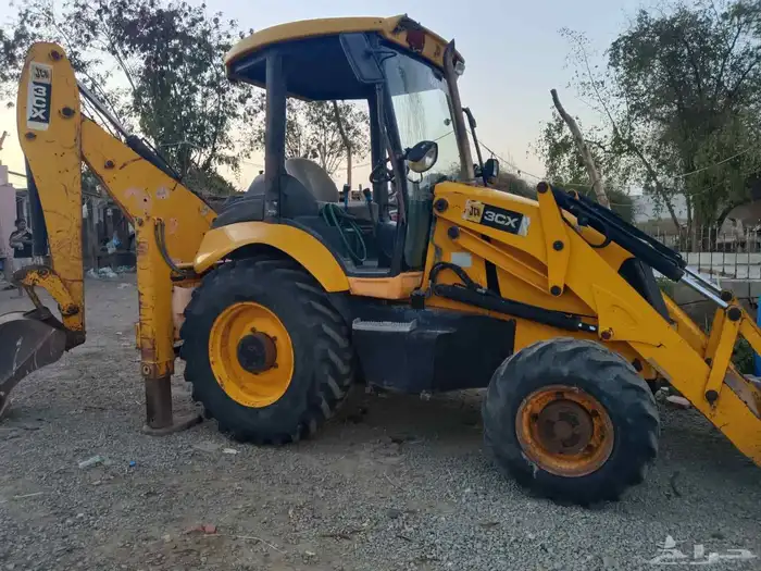 حفار بوكلين جنزير وجي سي بي عرجا 5