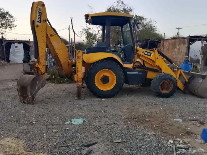 حفار بوكلين جنزير وجي سي بي عرجا 4