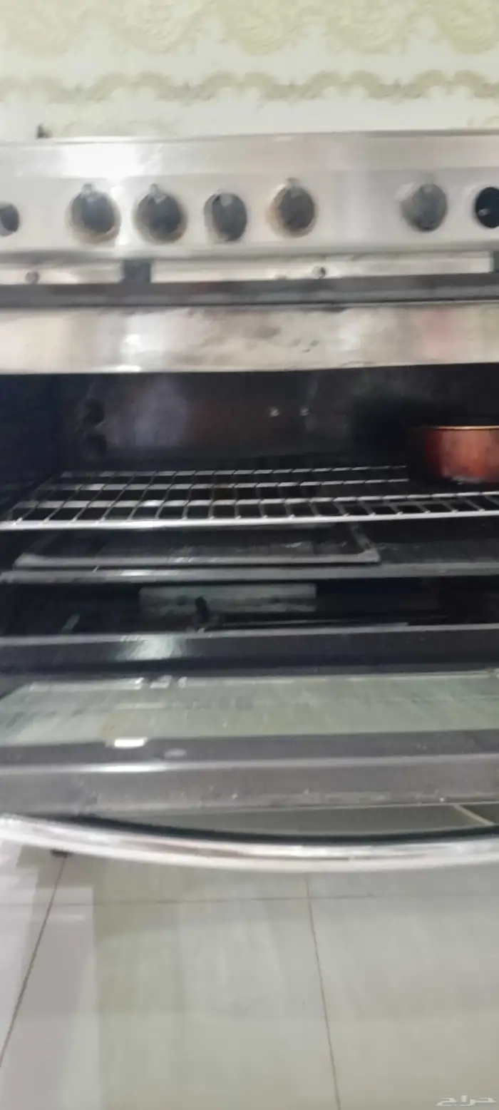 للبيع فرن كهرب وغاز بتجاز 4