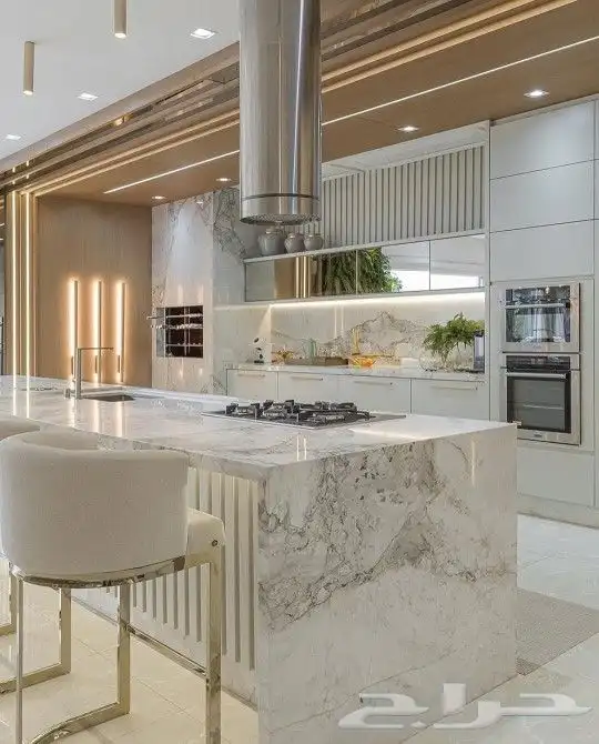 مطابخ خشب ودواليب ملابس ومطابخ صاج والمنيوم ورخام 12