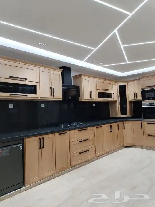 مطابخ خشب ودواليب ملابس ومطابخ صاج والمنيوم ورخام 4