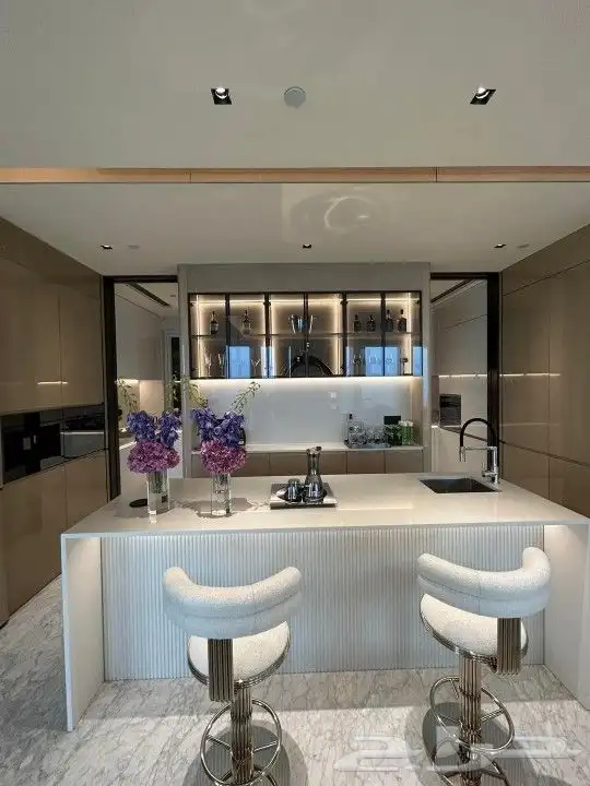 مطابخ خشب ودواليب ملابس ومطابخ صاج والمنيوم ورخام 10