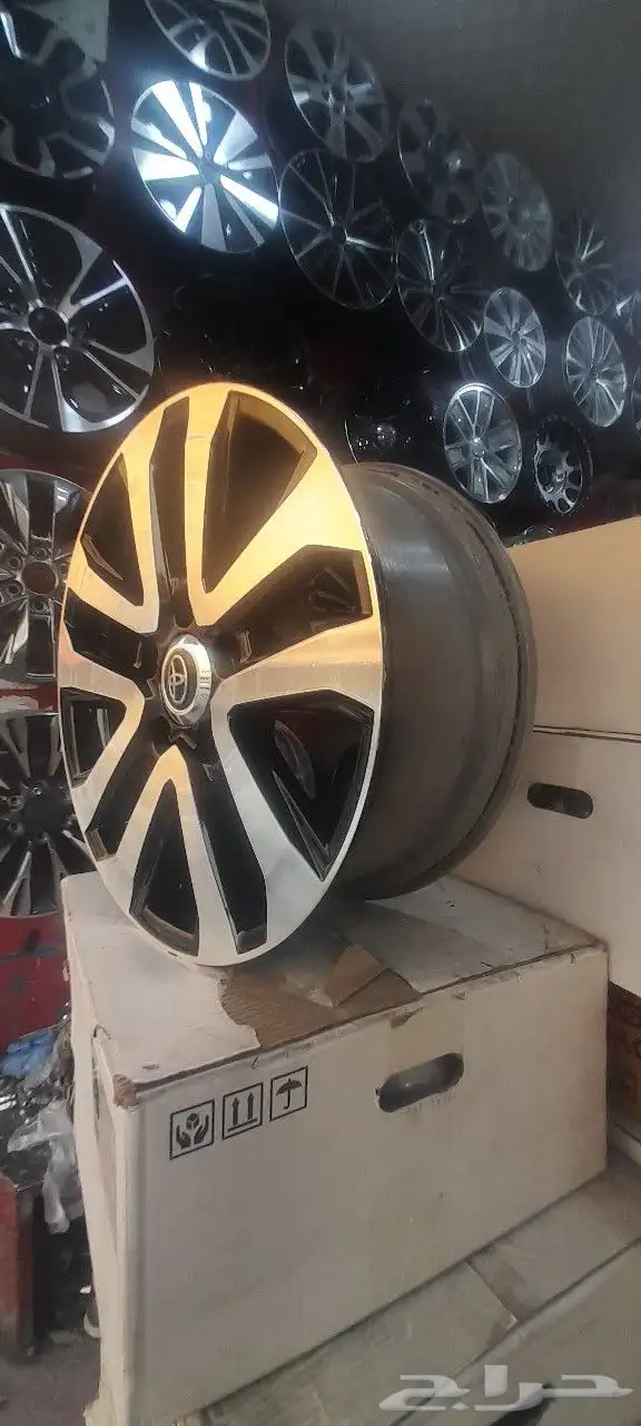 جنوط جيب لاندكروزر اصلي وكاله موديل 2019 مقاس 20 2