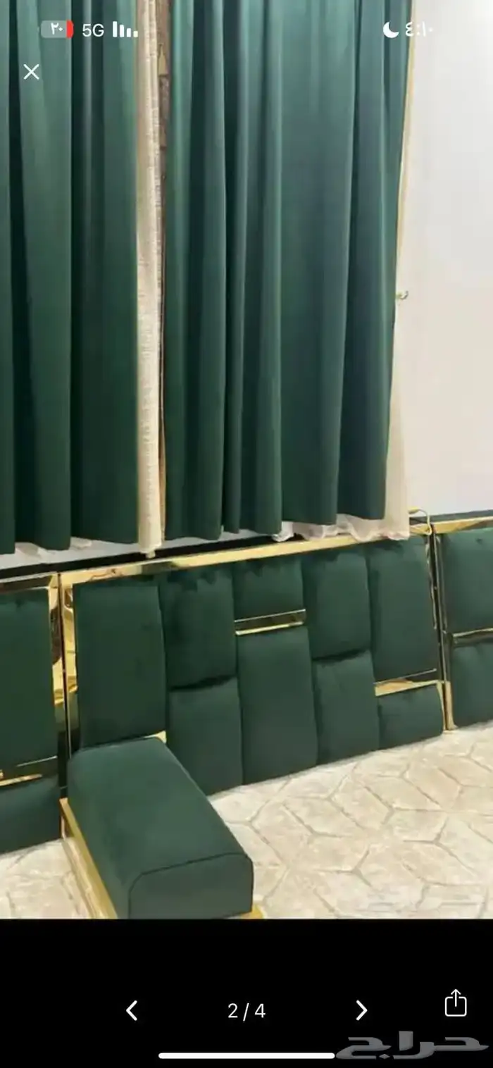 مفروشات الرياض تجيد تفصيل كنب ستائره كويس مساند مجالس 3