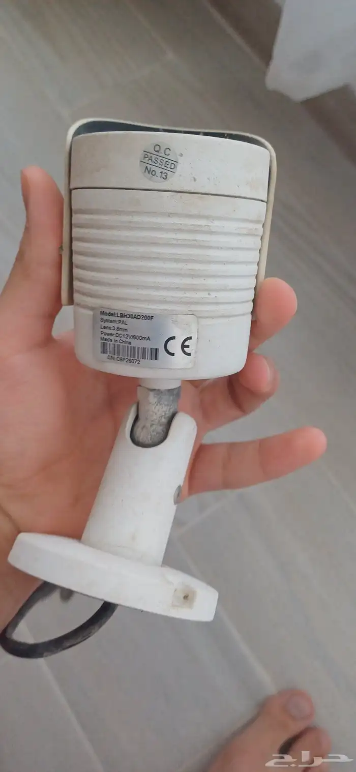 للبيع اربع كمرات معها رسيفر 1