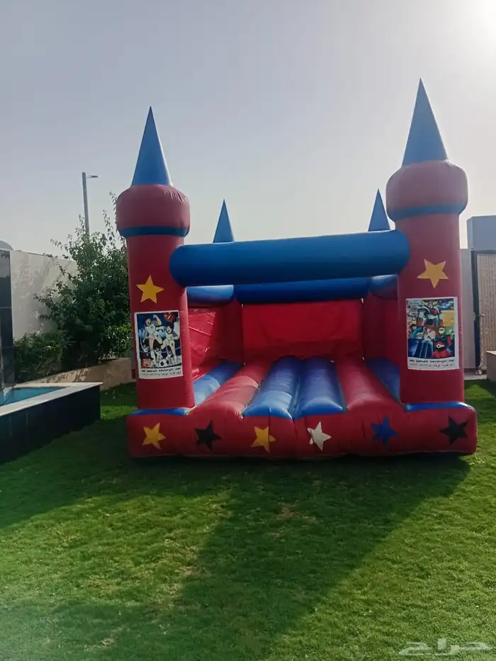 تأجير نطيطات زحاليق مائيه العاب هوائيه الرياض 9