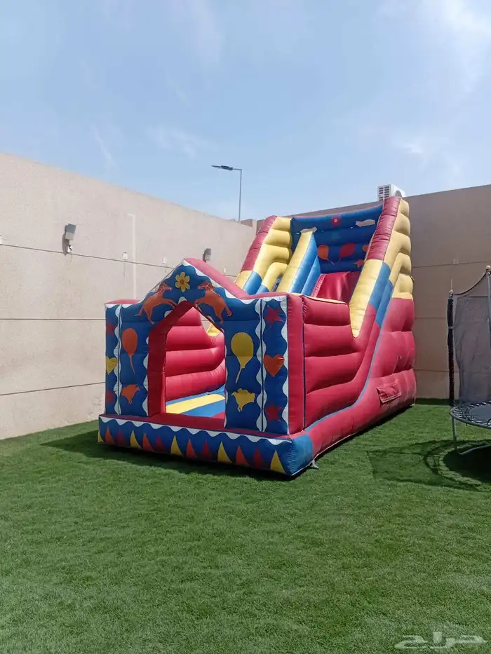 تأجير نطيطات زحاليق مائيه العاب هوائيه الرياض 7