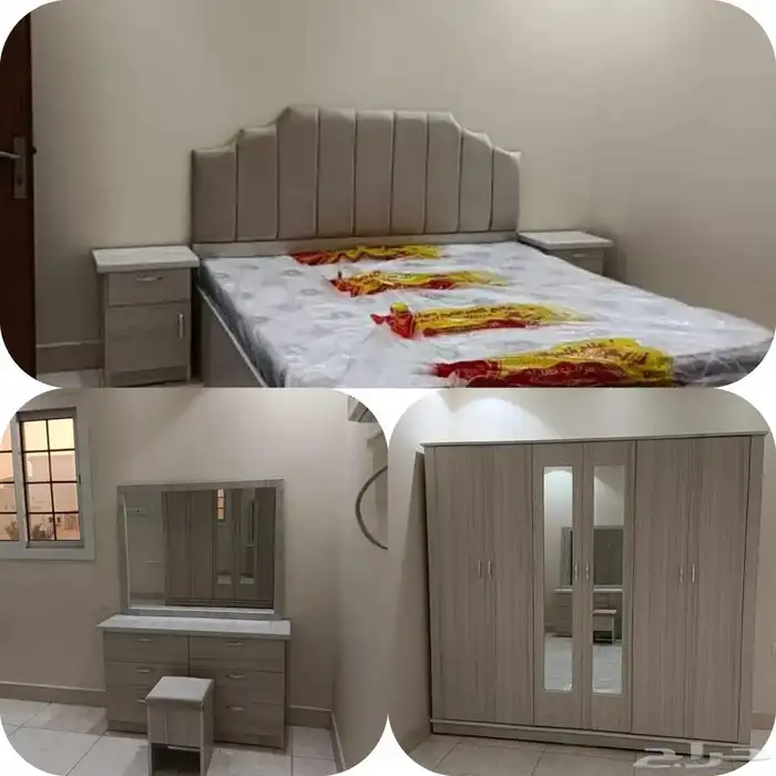 غرف نوم نفرين جديد بالقصيم شامل توصيل وتركيب 8